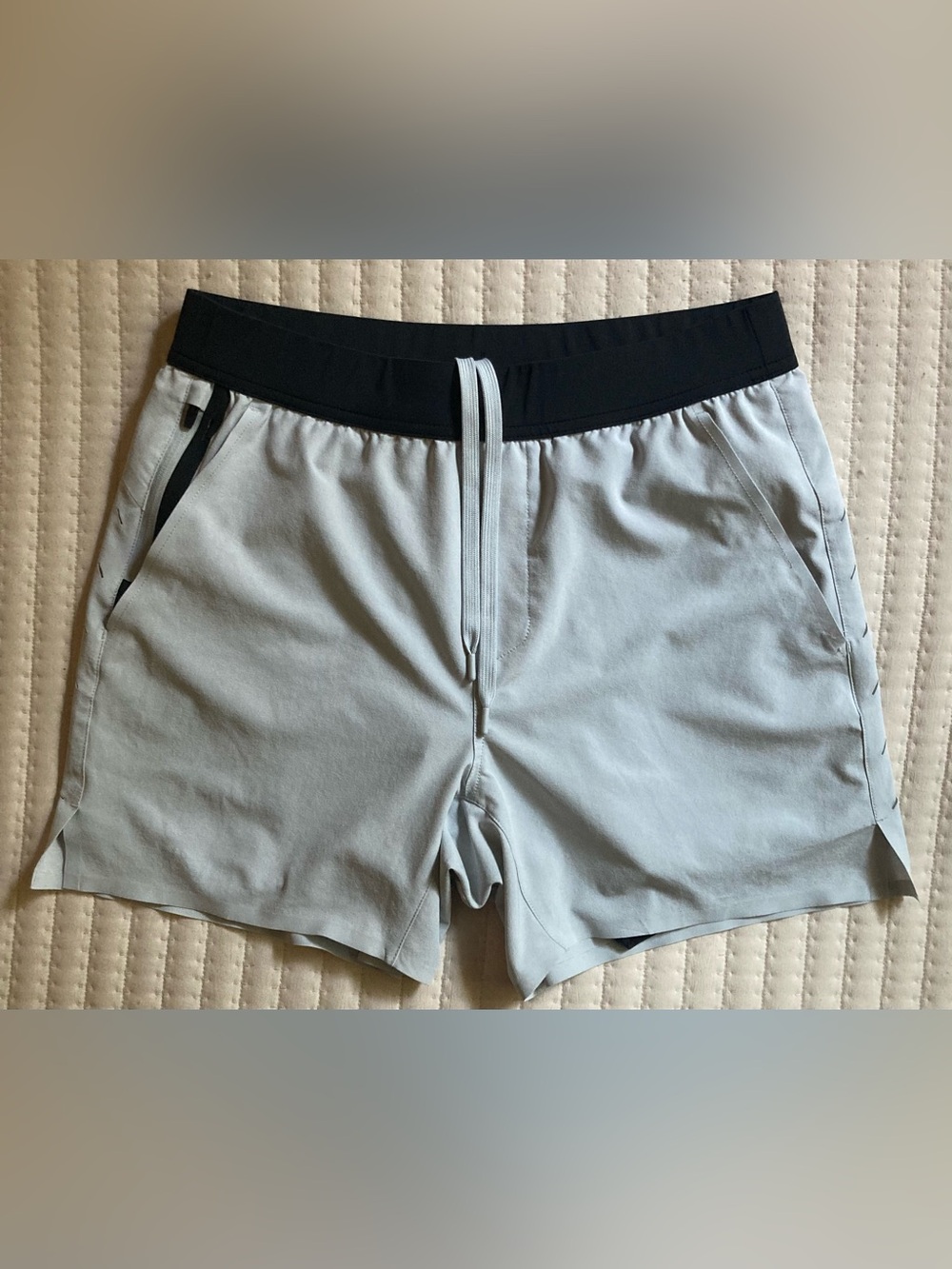 Ten Thousand Interval Shorts Men’s Medium 5” Gray Lined Gym Lifting Yoga Running